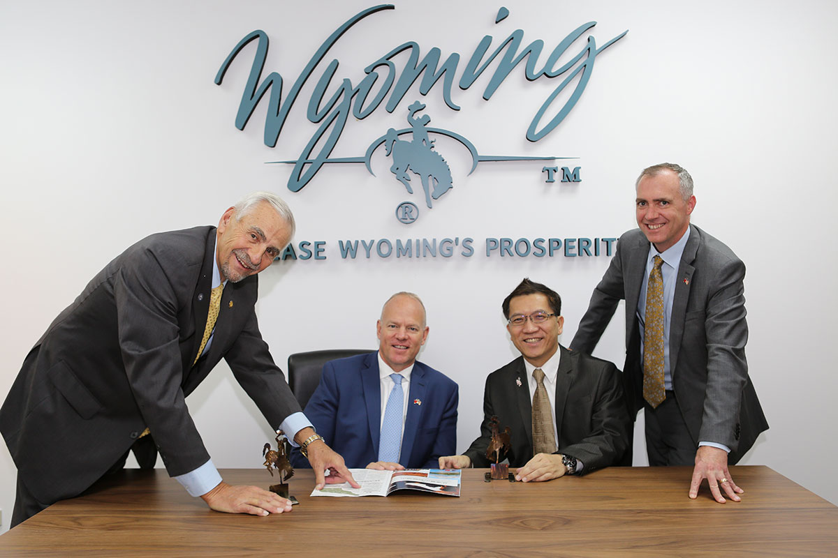 .1st September, 2018 : State of Wyoming – Asia Pacific Trade Office established