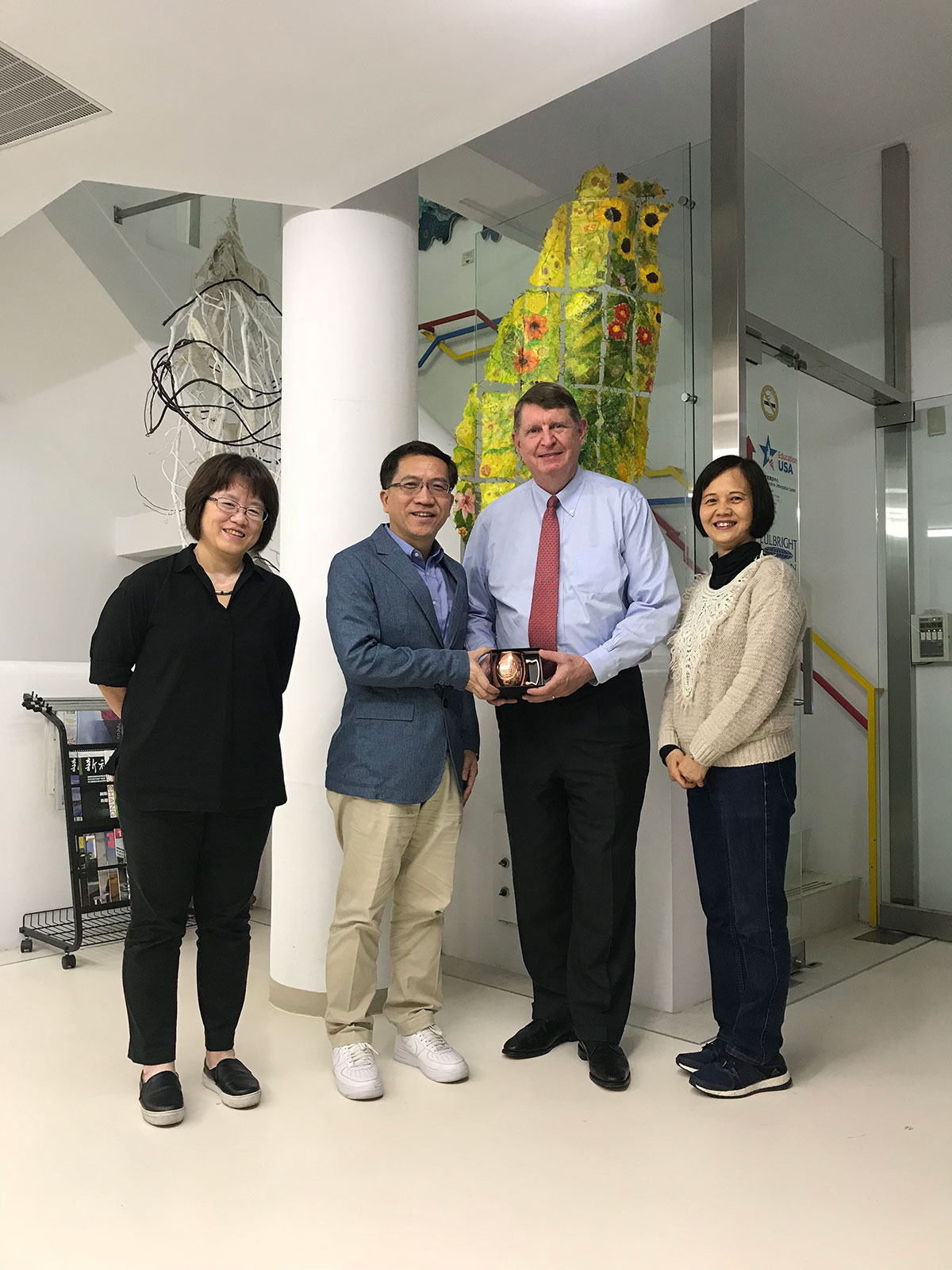 15th January, 2019: Chester Chu visited FullBright Taiwan