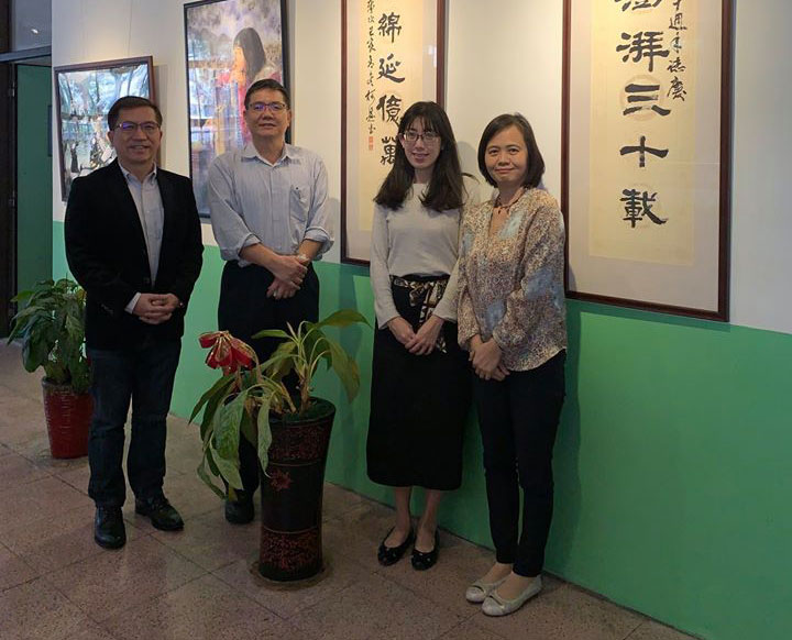 2020/02 Met principals and faculties in Taipei Municipal Song-Shan Senior High School